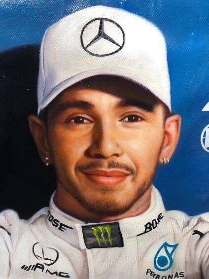 Lewis Hamilton - Karwai's Artworks