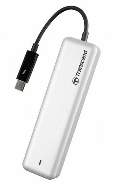 SSD disk Transcend JetDrive 825 Mac 480 GB externí SSD disk Thunderbolt hliník TS480GJDM825