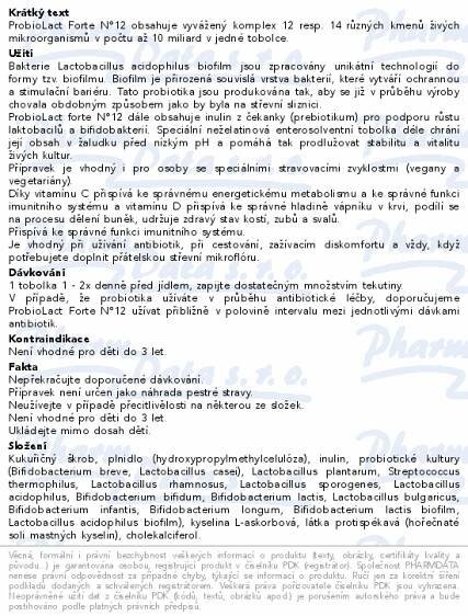 Favea ProbioLact Forte N°12 tob.30
