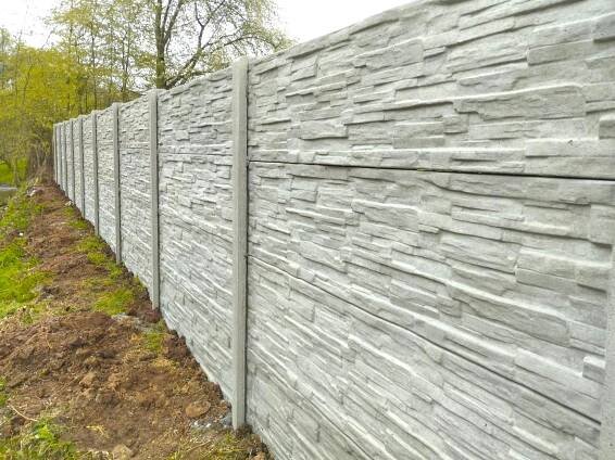 Betonový plot – Ploty Dobrý