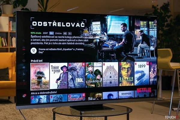 Výborné zobrazenie farieb na TCL C935