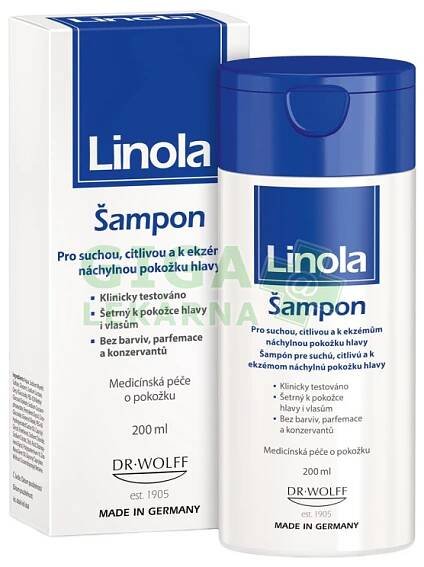 Linola Šampon 200ml - GigaLékárna.cz