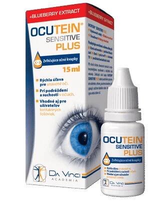 Ocutein Sensitive Plus – očné kvapky 15 ml