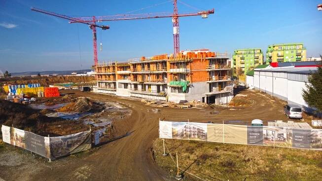 Průběh stavby - Leden 2023