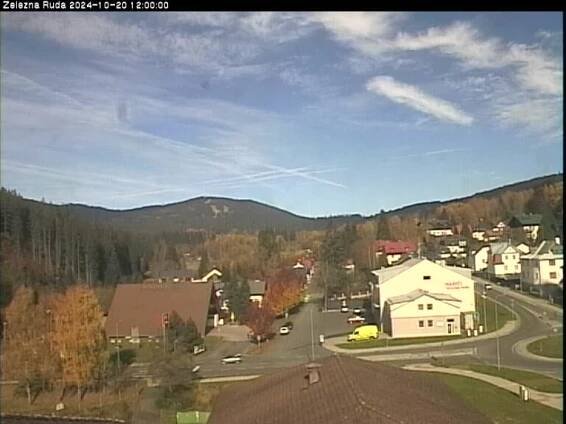 WebCam Archiv: Železná Ruda - pohled na město