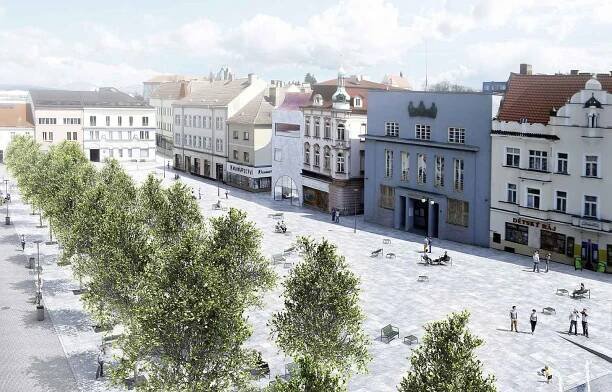 Chystané změny centra Benešova už přinesly chválu i kritiku
