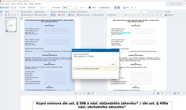 ABBYY FineReader 16; úpravy PDF; software