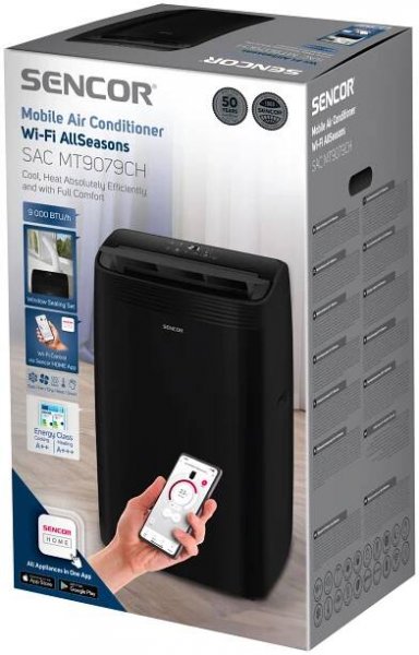 SAC MT9079CH | Mobilní klimatizace Wi-Fi AllSeasons | Sencor.cz