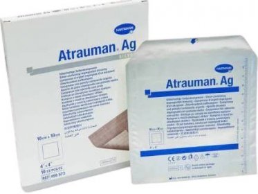 Atrauman Ag 10 x 10 cm (10 kusů v balení)