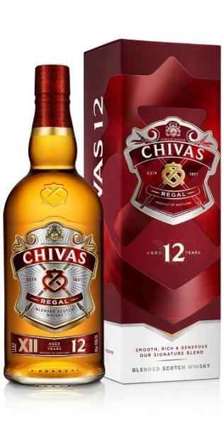 Chivas Regal 12y 40% 1l (karton)