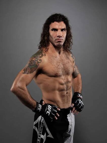 American Clayton Guida Ufc Portrait Wallpaper
