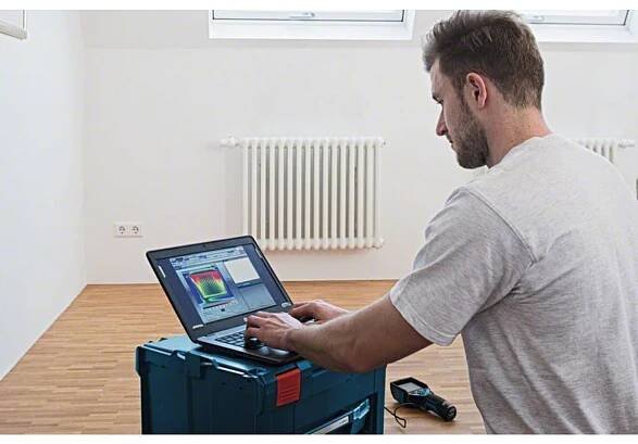 BOSCH Professional Termokamera GTC 400 C 0.601.083.101 (1 X 2 Ah)