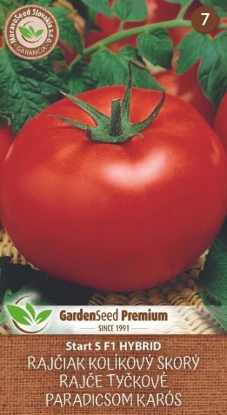 GardenSeed Premium Rajče tyčkové Start S F1 Hybrid