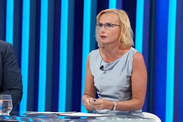 Europoslankyně a předsedkyně komunistů Kateřina Konečná