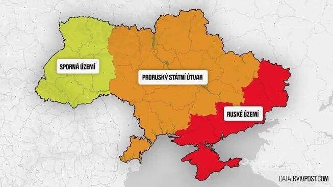 Rusové plánují rozdělení Ukrajiny. Už dlouho - Novinky
