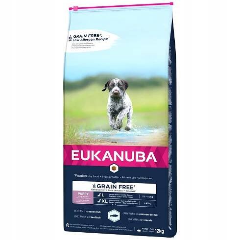 EUKANUBA PUPPY S OCEÁNSKOU RYBOU VELKÁ PLEMENA 12kg