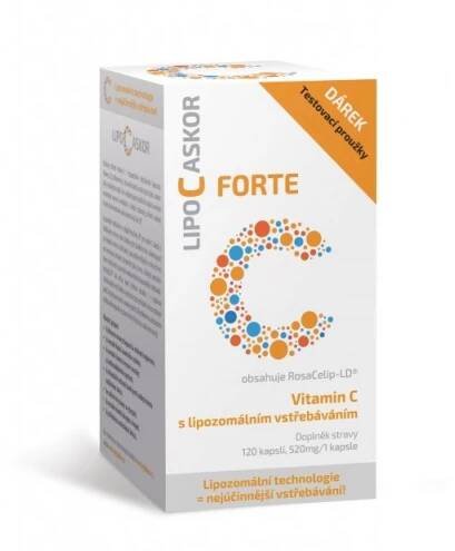 Lipo C Askor Forte 120 kapslí