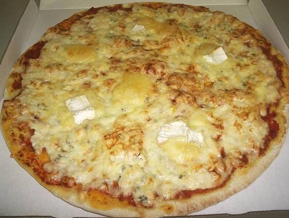 Recept: Pizza Quatro Formagi