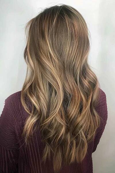 Light Ash Golden Brown Hair