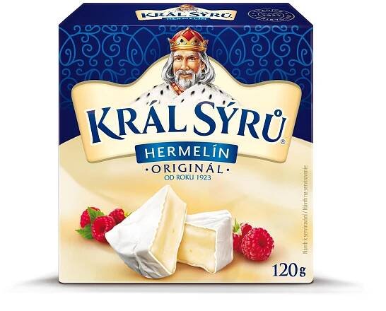 Král sýrů Hermelín Originál 120g