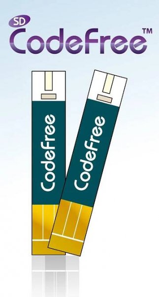 SD Biosensor Testovací proužky pro SD Codefree 50 ks (01GS11)