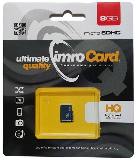 Paměťová karta SD IMRO 5902768015027 8 GB