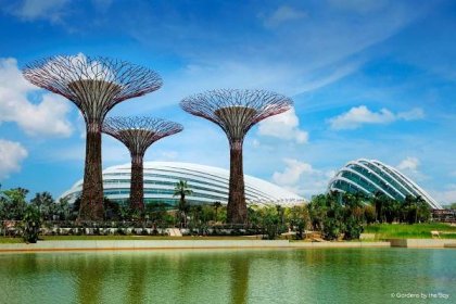 SINGAPORE Gardens By The Bay Supertrees And Conservatories