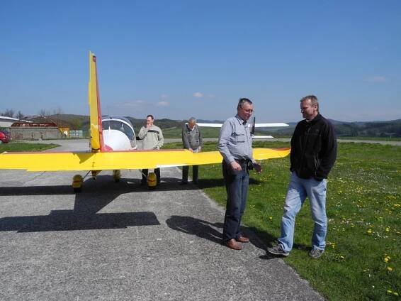 Letiště TŘI SUDY Kotvrdovice - 2014-04-12 Výlet do Přerova a Bojkovic