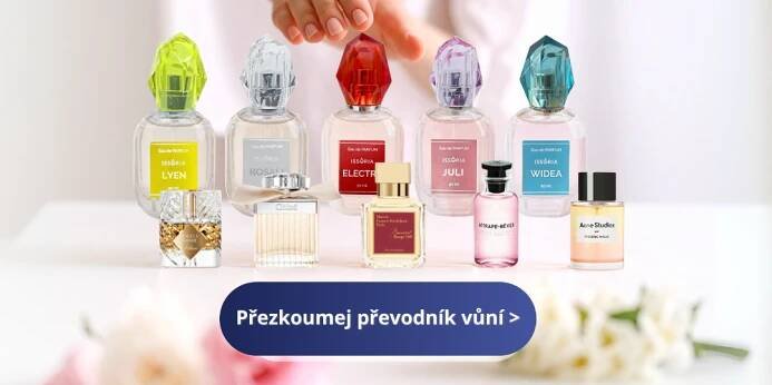 Převodník vůní ISSORIA – najdi krásné vůně podle svého oblíbeného parfému