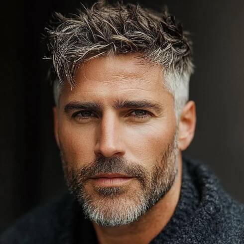 Modern Haircuts for 40-Year-Old Men: Stylish Edgy Looks | Short haircuts for older men, Older mens hairstyles, Best hairstyles for older men