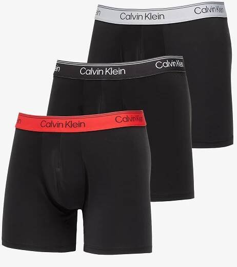 Boxerky Calvin Klein Boxer Brief 3-Pack Black