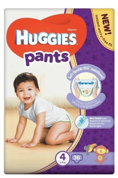 HUGGIES PANTS JUMBO VEL.4 9-14 KG PLENKOVé KALHOTKY 36 KS | Medicinous ČR
