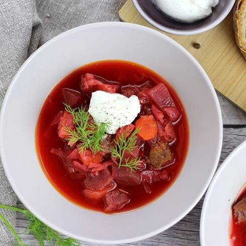 boršc recept