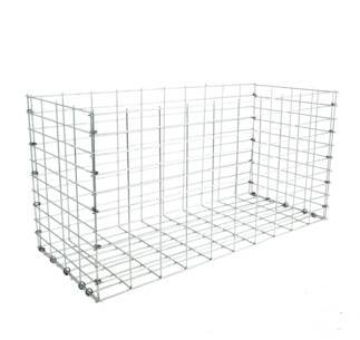 Gabion zkompletován, tl.drátu 4 mm