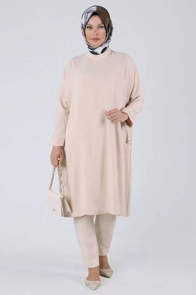 B Beden Tunik Bej OTW2307