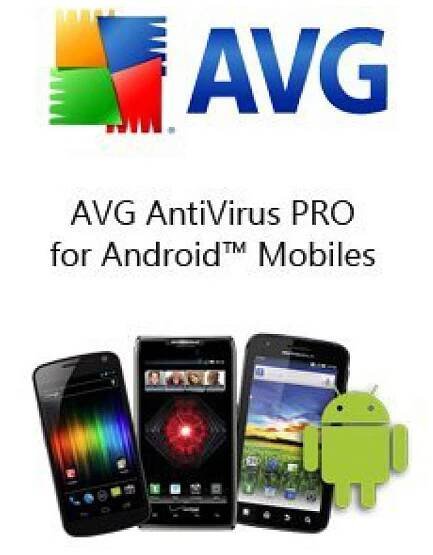 AVG AntiVirus PRO for Android 1 lic. 1 rok