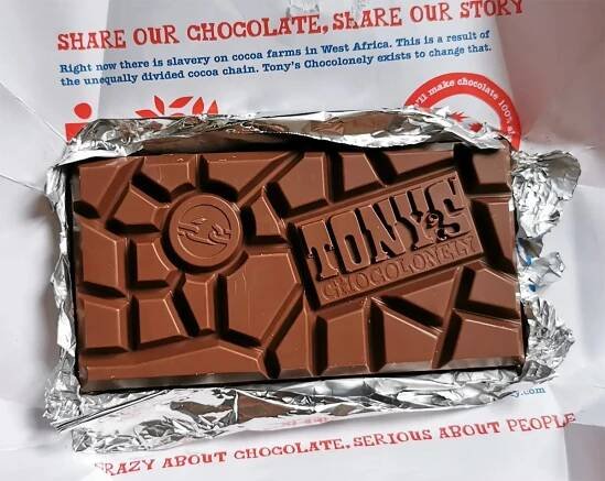Tony’s Chocolonely bar