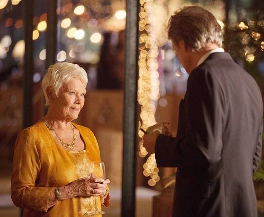 THE SECOND BEST EXOTIC MARIGOLD HOTEL, from left: Judi Dench, Bill Nighy, 2015. ph: Laurie Sparham/TM & copyright © Fox Searchlight. All rights reserved