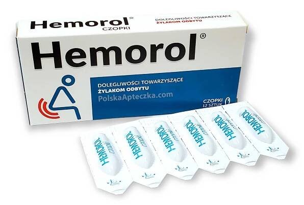 Hemorol czopki Polska Apteka Chicago USA