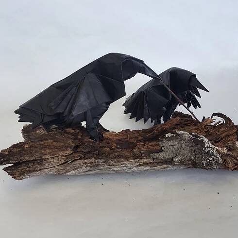 Origami Dog Hawaii | Alala Sculpture 