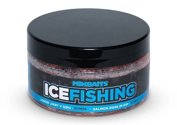 Lososí Jikry v Dipu Mikbaits Ice Fishing Range 100ml