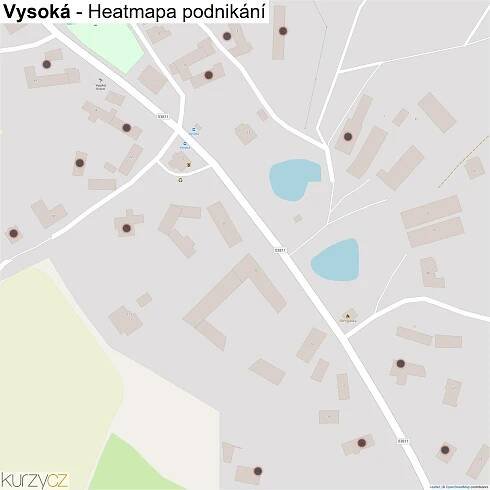 Vysoká - mapy | Kurzy.cz