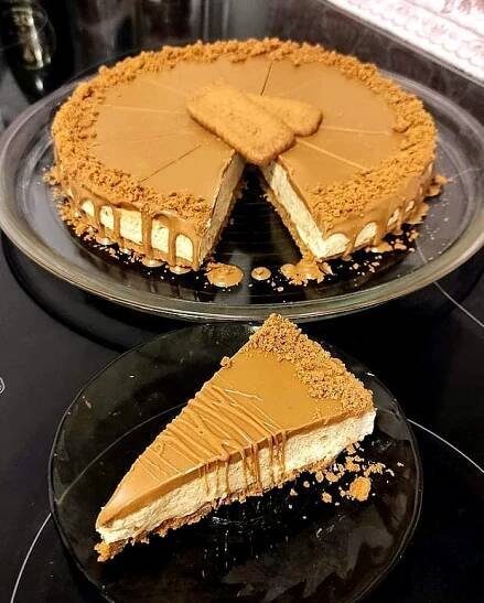 Lotus cheesecake, recept, 1