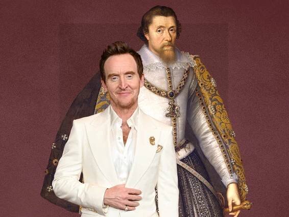 Tony Curran on King James I's Vulnerability in Mary & George