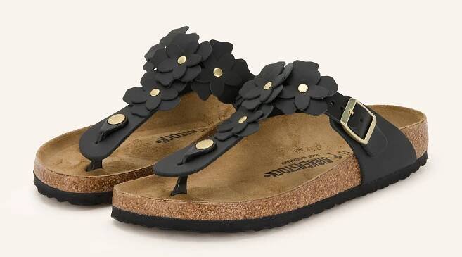 BIRKENSTOCK Žabky GIZEH FLOWERS LE