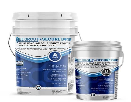 Antibacterial Chemical Resistant Novolac Epoxy Tile Grout Resin