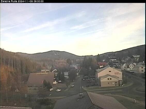 WebCam Archiv: Železná Ruda - pohled na město
