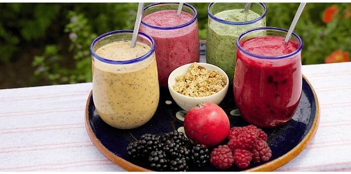 smoothies namiesto energetických nápojov