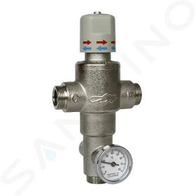 SANELA - Příslušenství Termostatický směšovací ventil 6/4, průtok 155 l /min (SLT 10)