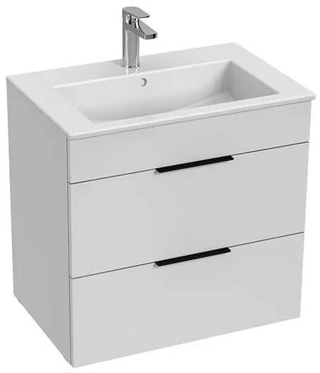 Jika Cube Skříňka s umyvadlem 65 cm, bílá lesk H4536021763001